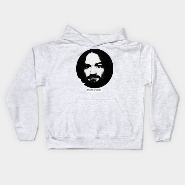 Charles Manson Kids Hoodie by ohyeahh